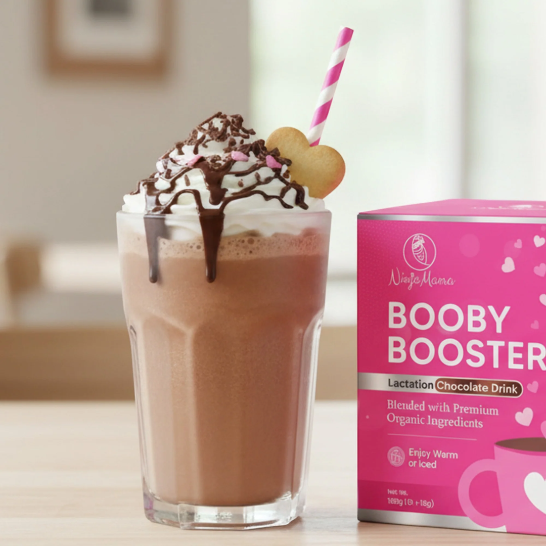 Ninja Mama Booby Booster Lactation Chocolate 10 Pack
