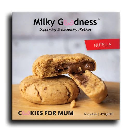 Lactation Cookies Nutella Milky Goodness