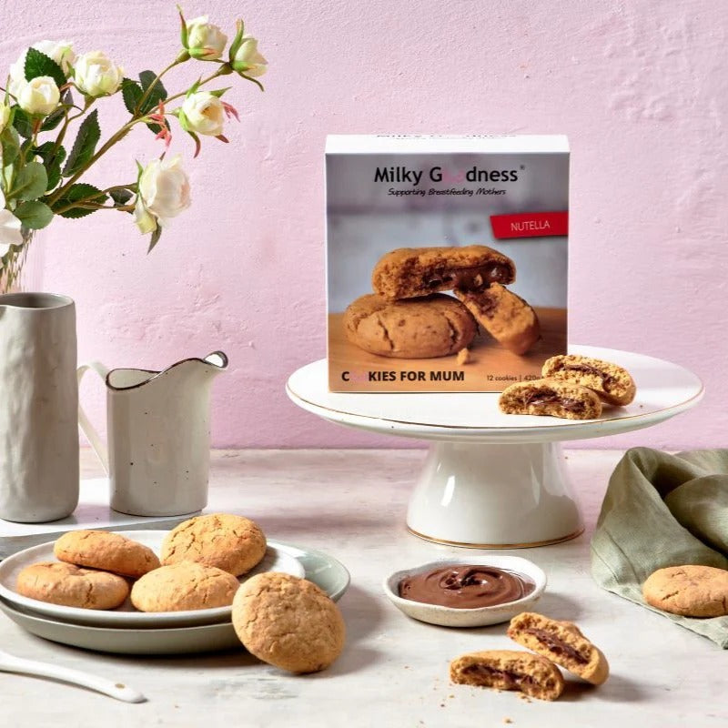 Lactation Cookies Nutella Milky Goodness