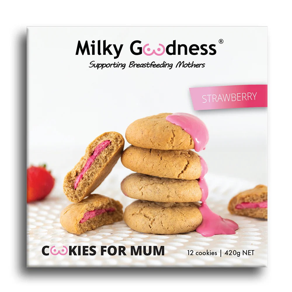 Lactation Cookie Strawberry Milky Goodness