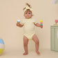 Lemon Sorbet Short Sleeve Organic Bodysuit