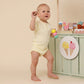Lemon Sorbet Short Sleeve Organic Bodysuit