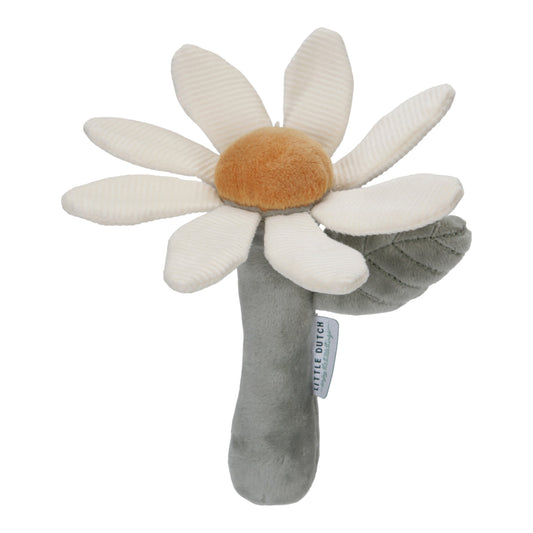 Little Dutch Little Farm Rattle Flower Plush