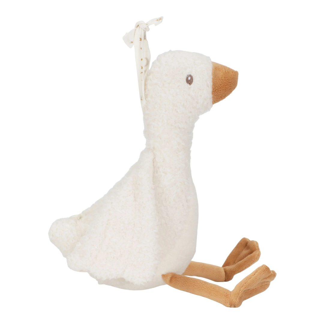 Little Dutch Newborn Naturals Cuddle Goose Light & Sound