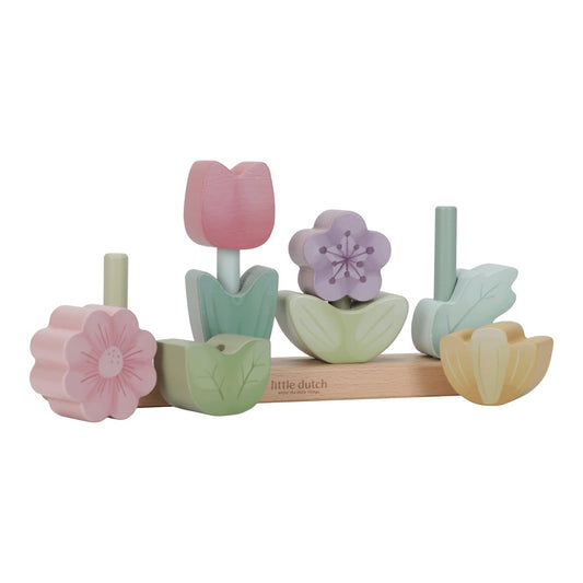 Fairy Garden Stacking Puzzle Flowers