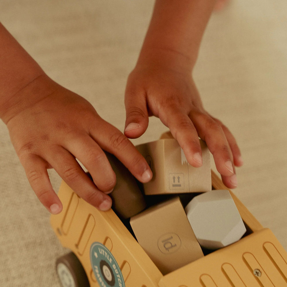 Little Dutch Wooden Dump Truck