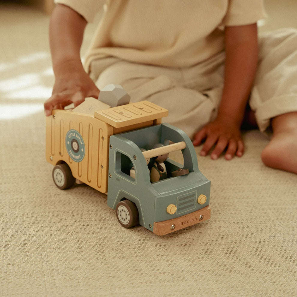 Little Dutch Wooden Dump Truck