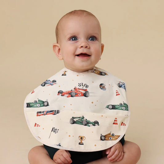 Little Racers Snuggle Bib Waterproof