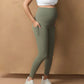 Active Overbelly Side Pocket 7/8 Leggings Sage