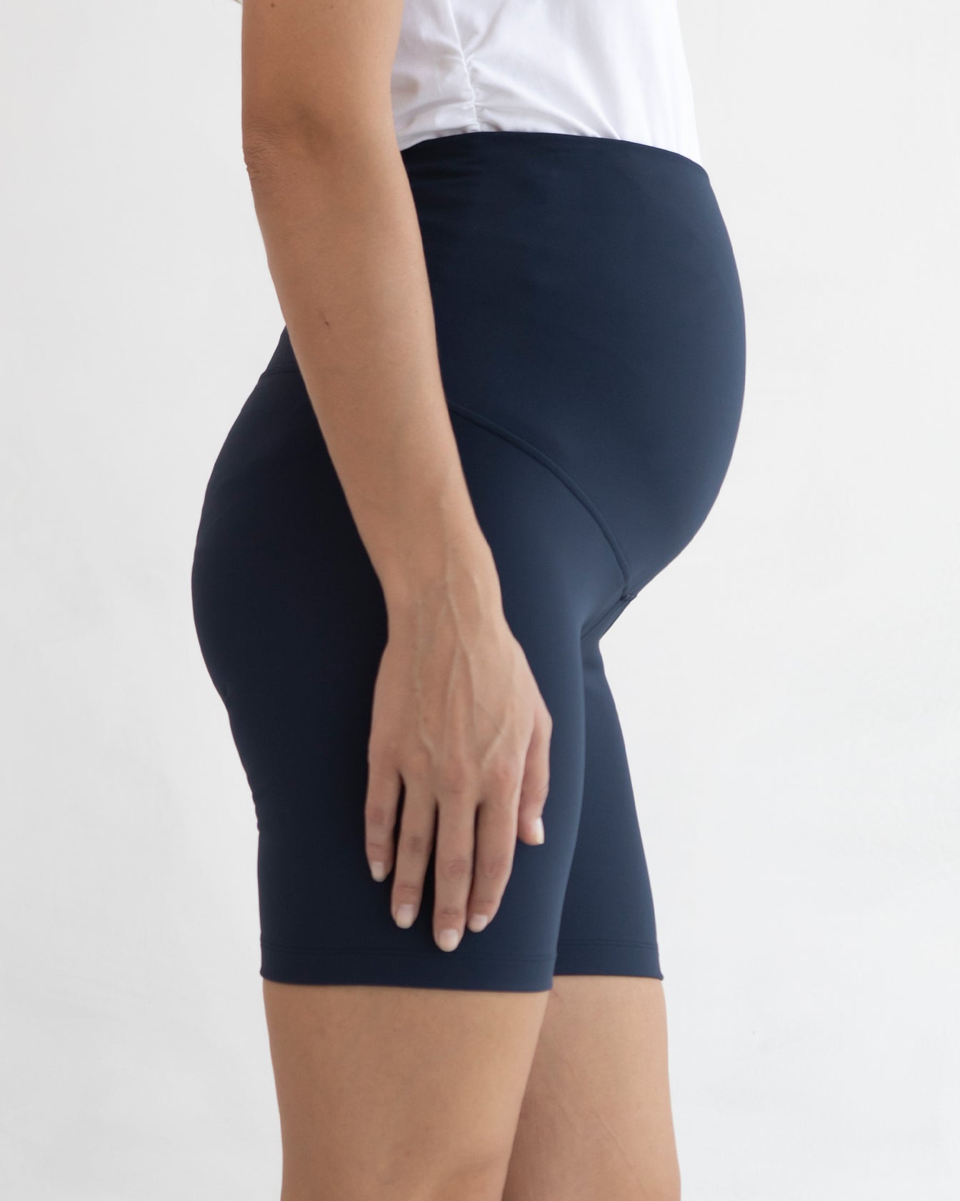 Maternity Sage Biker Shorts