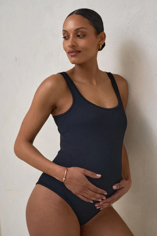 The Movement Maternity Bodysuit Black