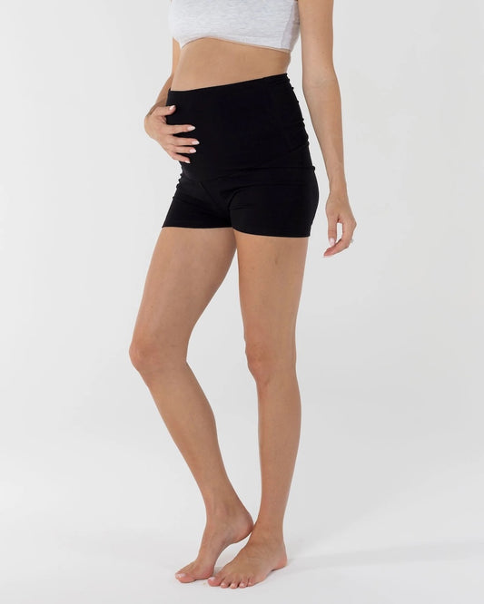 Maternity Cotton Bike Shorts Mini