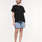 Relaxed Denim Maternity Shorts
