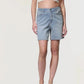 Relaxed Denim Maternity Shorts