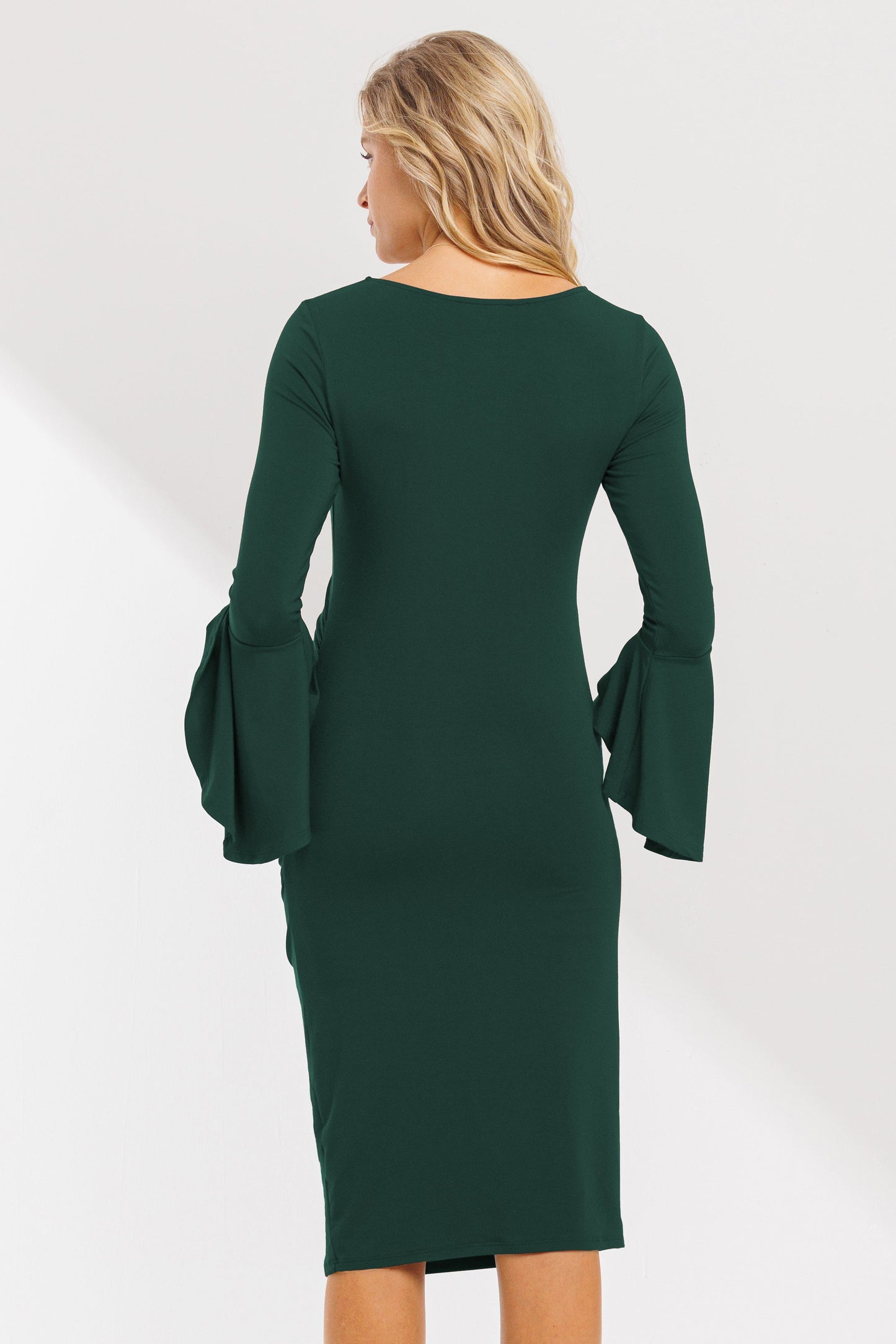 Hello Miz Maternity Dress Bell Sleeves