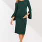 Hello Miz Maternity Dress Bell Sleeves