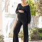 Evelyn Lightweight Cotton Knit in Slate Grey