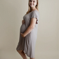 Hospital Labour, Birthing and Delivery Nursing Gown Harbour Mist