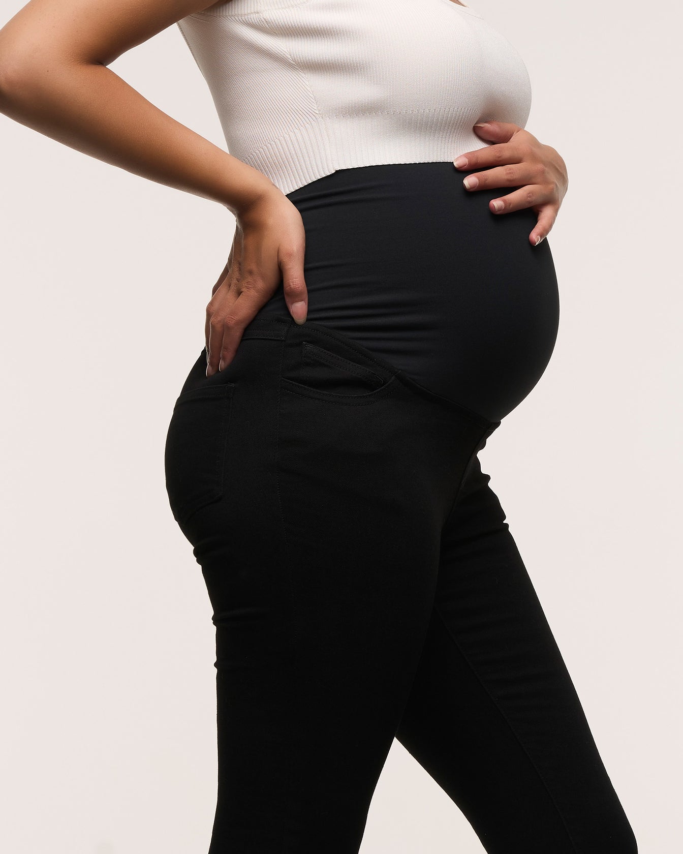 Heaven Skinny Overbelly Maternity Jeans