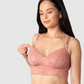 Heroine Nursing Bralette Rose