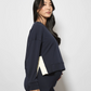 Harriette Cotton Jumper Navy
