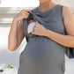 Manon Maternity Breastfeeding Dress Slate