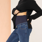 Arial Maternity Oversized Luxury Knit Nursing Jumper in Black