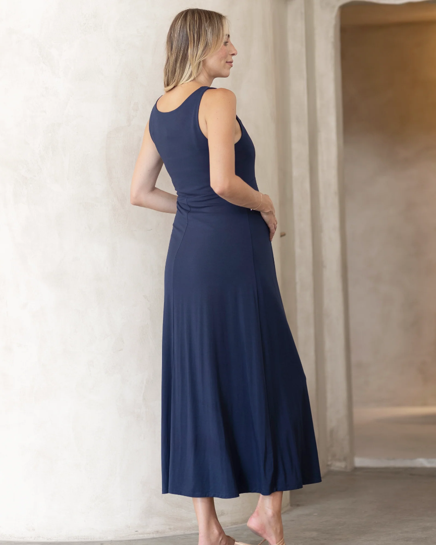 Lacey 2-Piece Matching Modal Maxi Dress Set