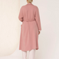 Darcie Maternity Winter Robe Pink