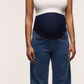 Straight Leg Overbelly Jeans