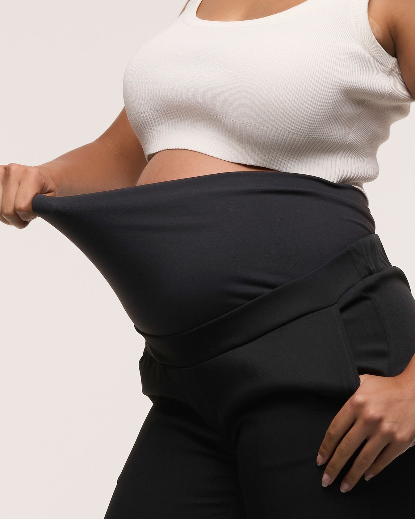 Classic Overbelly Straight Pants