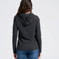 Maternity & Nursing Hoodie Breastfeeding Jumper - Charcoal