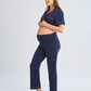 Bamboo Pyjama Set Short Sleeve Navy