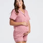 Maternity and Nursing Pyjama Set in Soft Pink