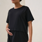 Me And You Nursing Tee Black