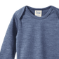 Merino Long Sleeve Bodysuit Vintage Indigo Marl