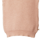 Merino Chunky Knit Vest Rose Dust