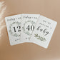 Pregnancy Milestone Cards