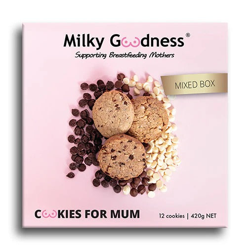 Milky Goodness Lactation Cookies Mixed Flavours Box