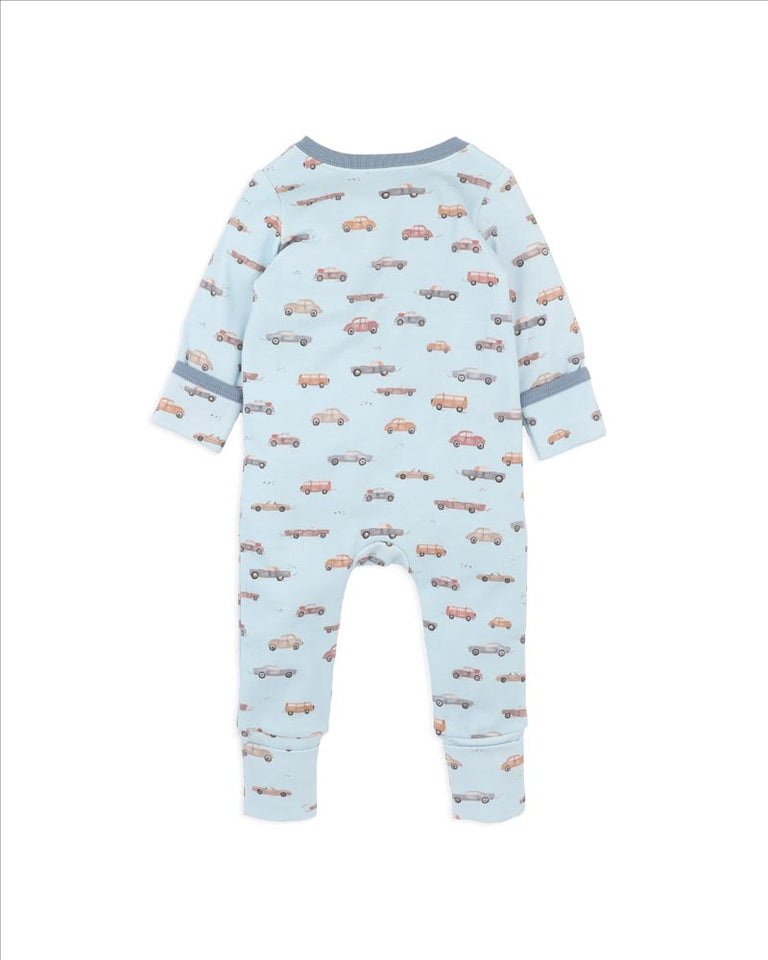 Alvin Car Organic Long Sleeve Zip Suit Premature
