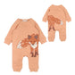 Mr Fox Longsleeve Romper