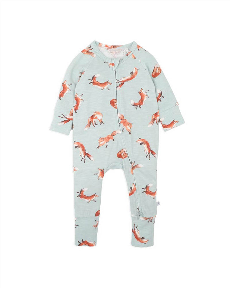 Mr Fox Organic Longsleeve Zipsuit