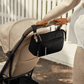 OiOi Multitasker Pram Caddy 2.0 Black Nylon