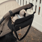 OiOi Multitasker Pram Caddy 2.0 Black Nylon