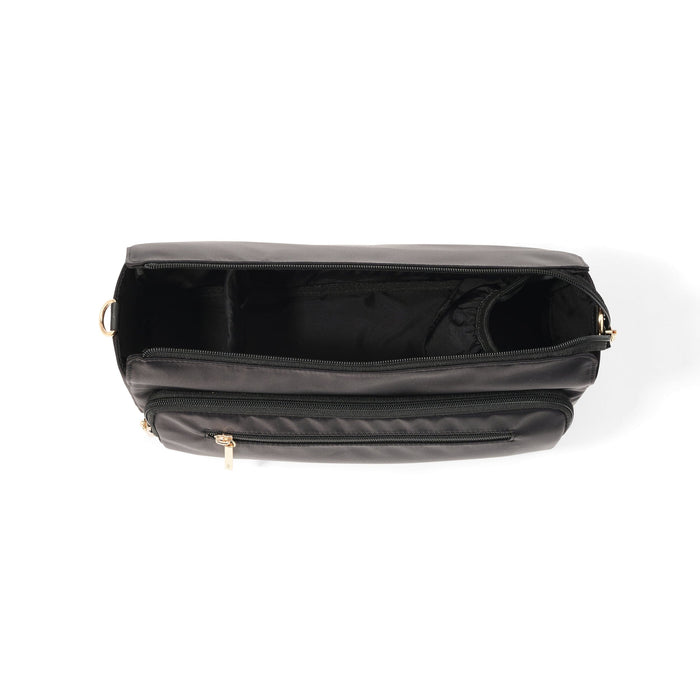 OiOi Multitasker Pram Caddy 2.0 Black Nylon