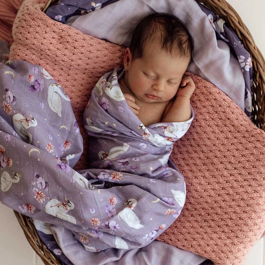 Swan Lake Organic Muslin Wrap