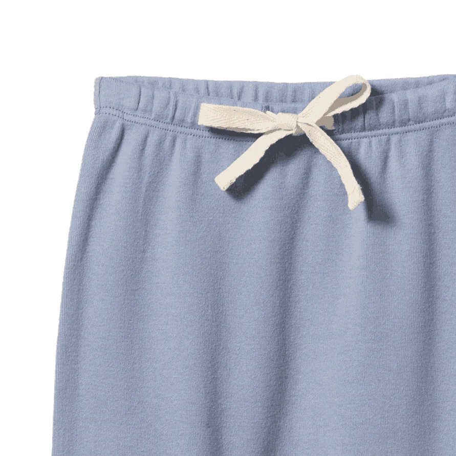 Drawstring Pants Dusky Blue