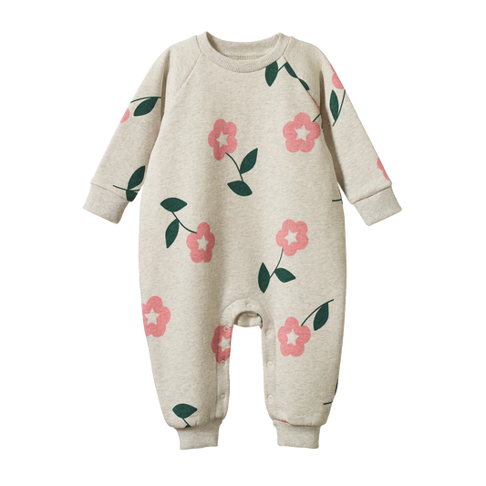 Long Sleeve Juno Romper Primrose