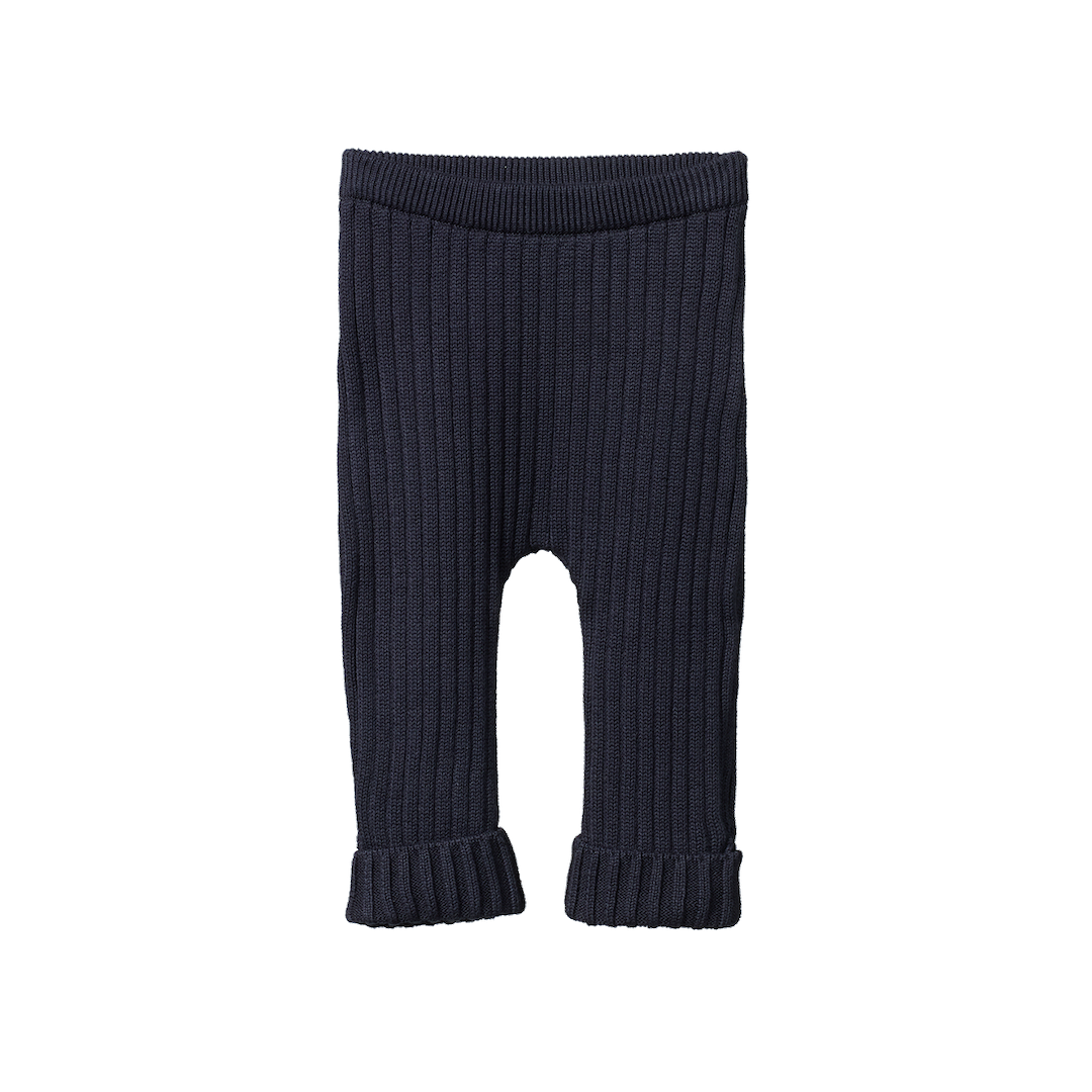 Lou Pants Cotton Knit Navy
