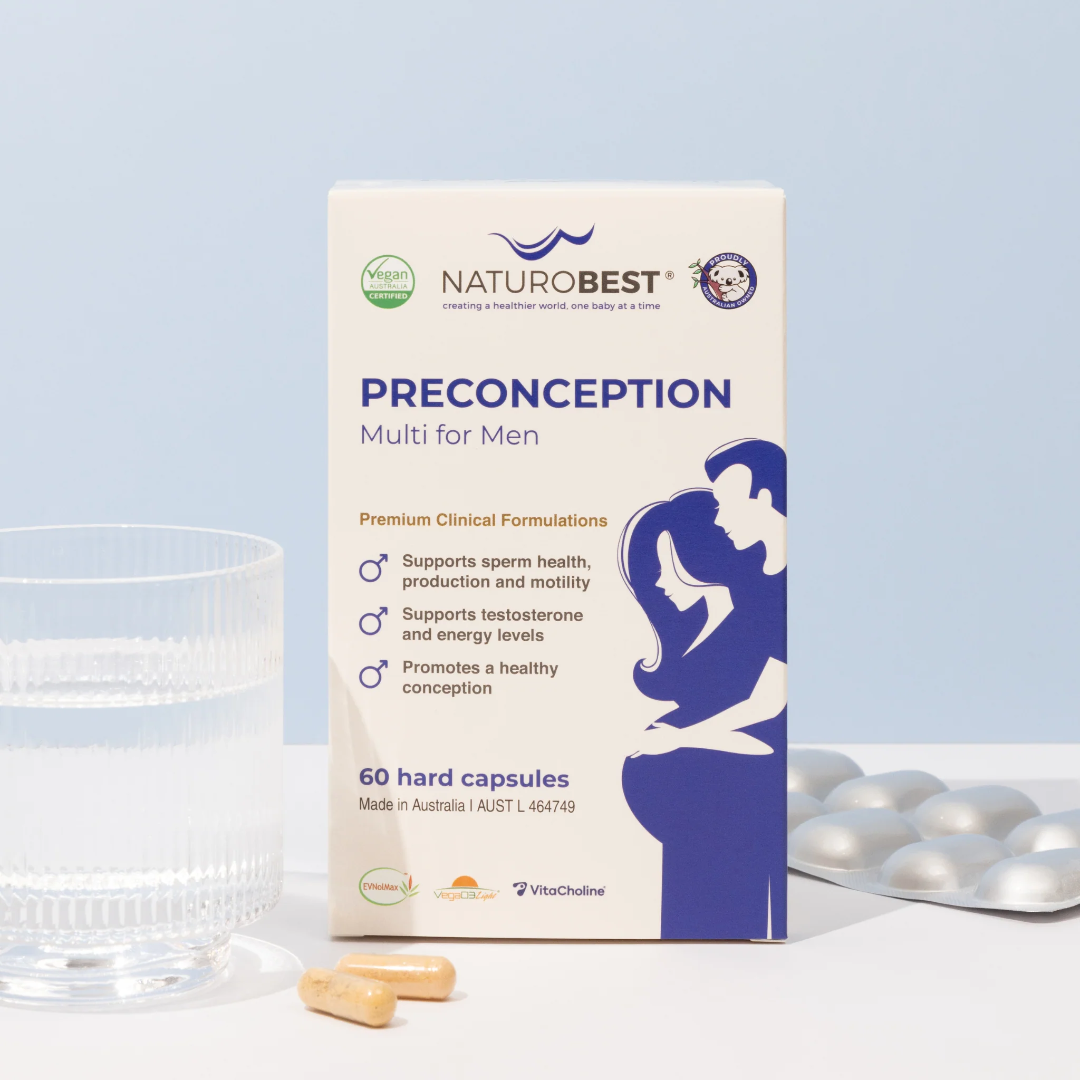 Naturobest Preconception Multi For Men 60Caps